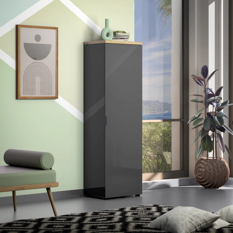 Armadio 1 anta e 5 ripiani IDEA made in Italy