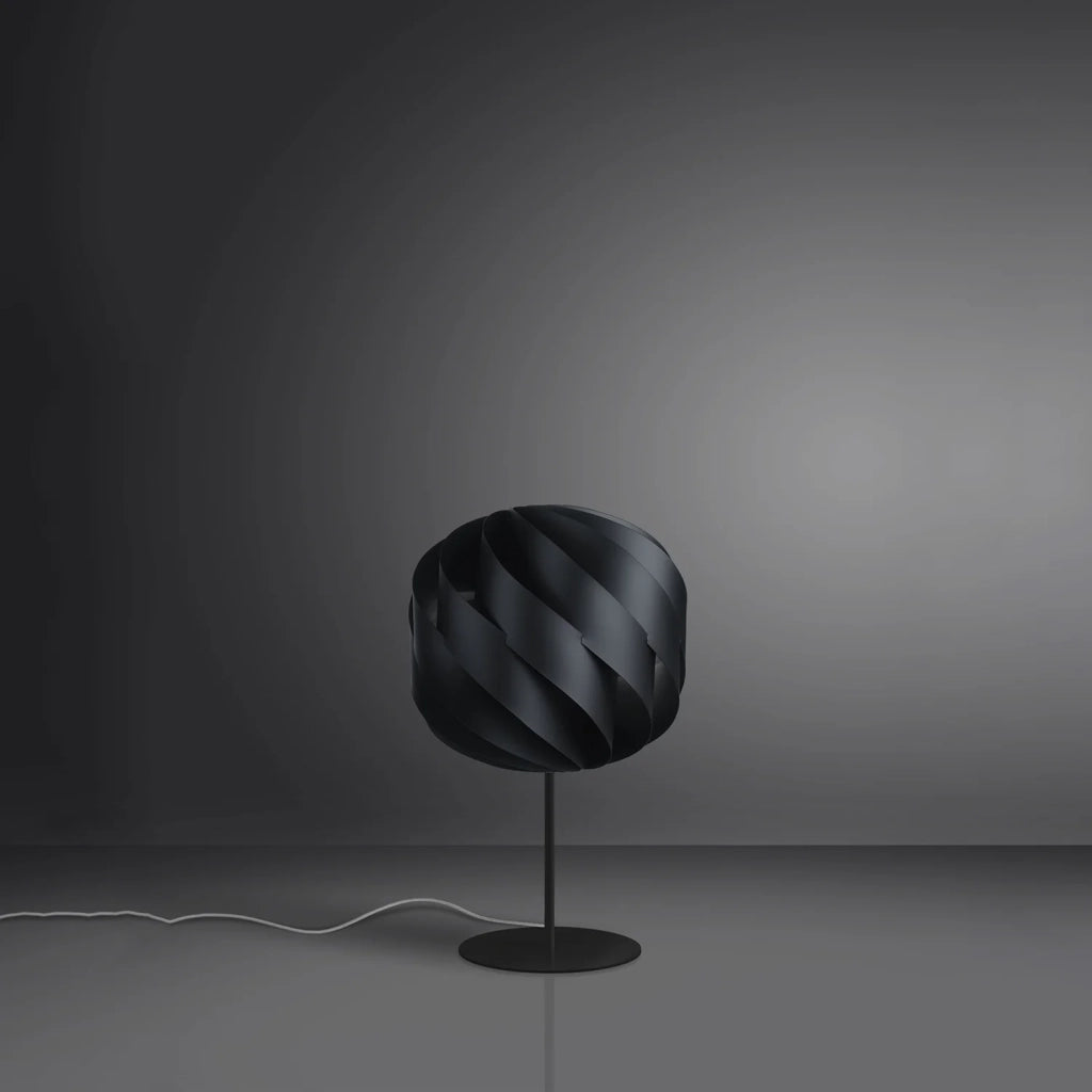 Lampada Da Scrivania-Ufficio Moderna Globe Polilux ® Nero E Metallo 1 Luce E27