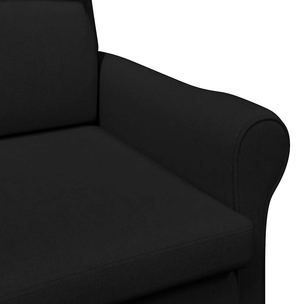 Poltrona | Sedia Relax Nero Tessuto