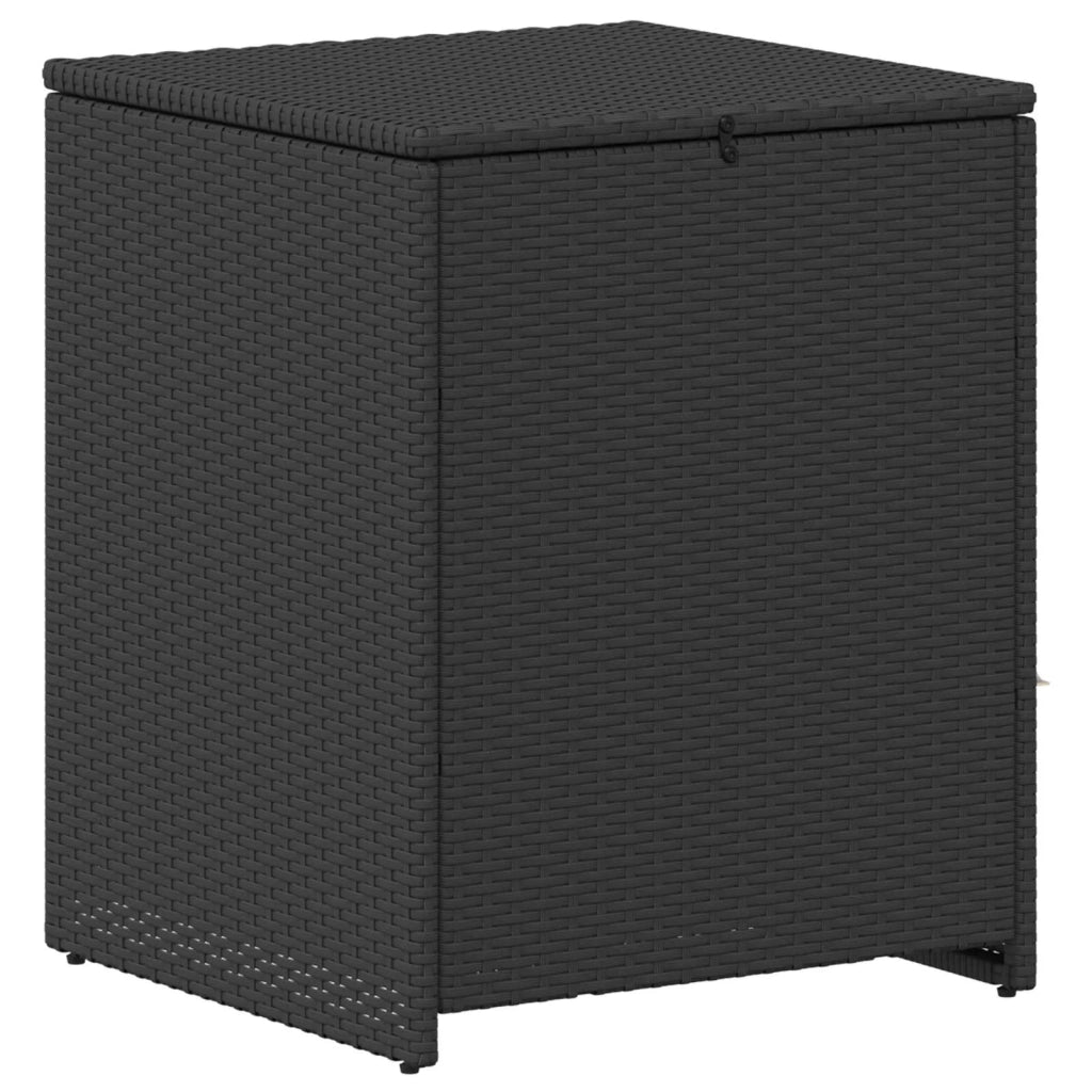 Set di divani 7 pz Nero e Bianco Crema 3448735