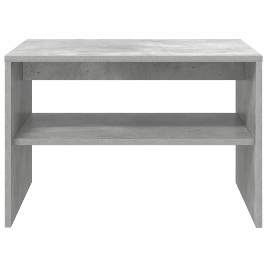 Tavolino da salotto Grigio cemento 60 x 50 x 40 cm 8000271