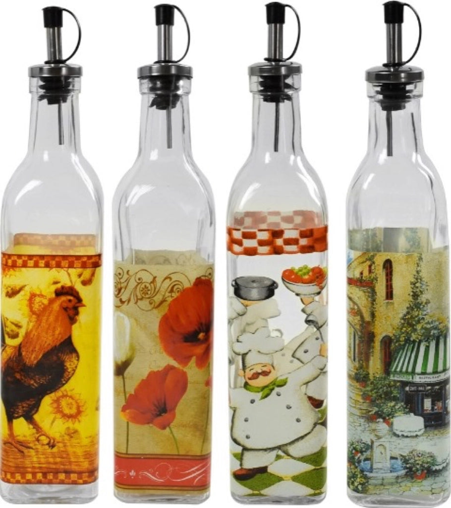 MAURY'S BOTTIGLIA OLIO CON TAPPO VERSATORE 0,5 LT ASSORTITO