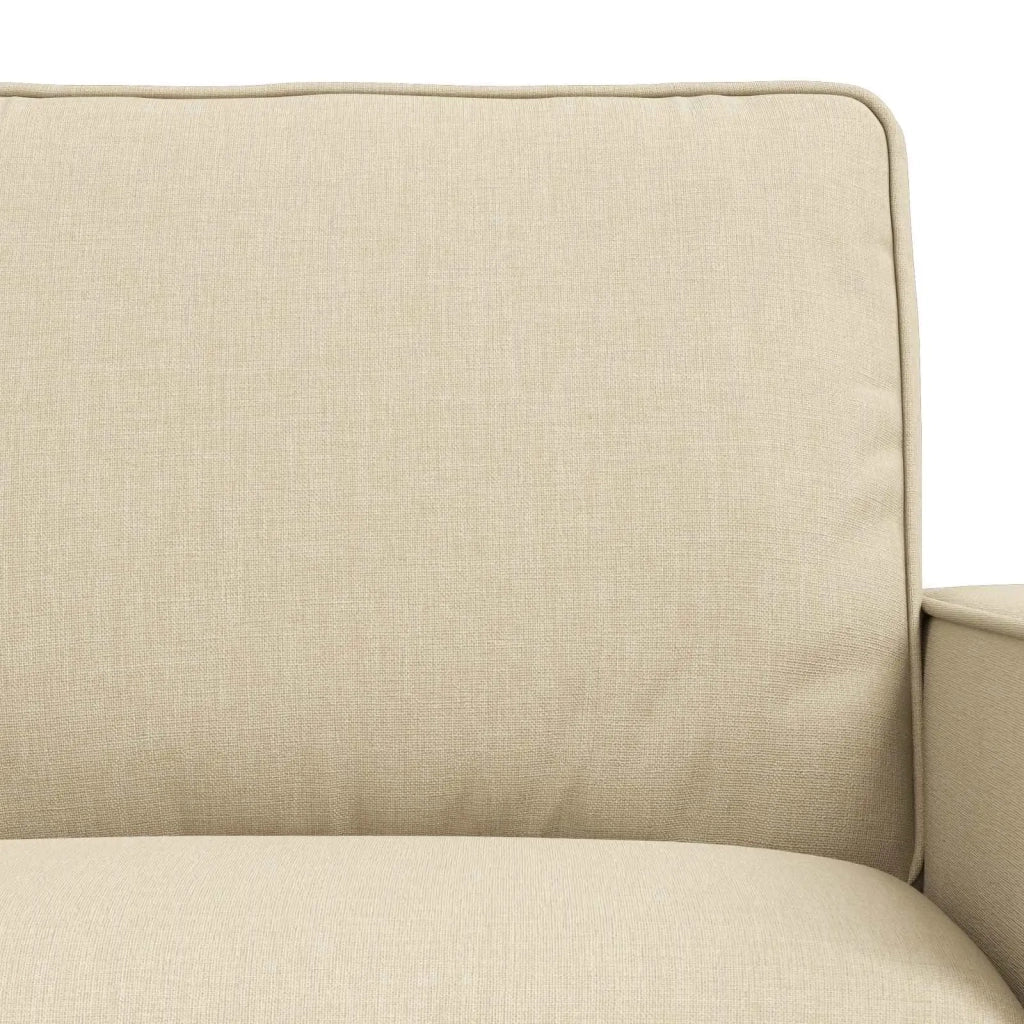 Set di divani 2 pcs Crema 162 x 80 x 82 cm Tessuto 3407505