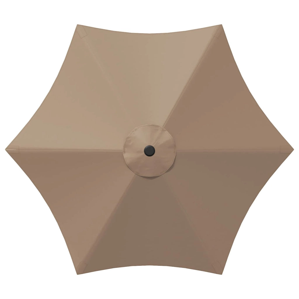 Ombrellone da giardino-Parasole da Giardino con Base 270 x 270 cm Poliestere 837951
