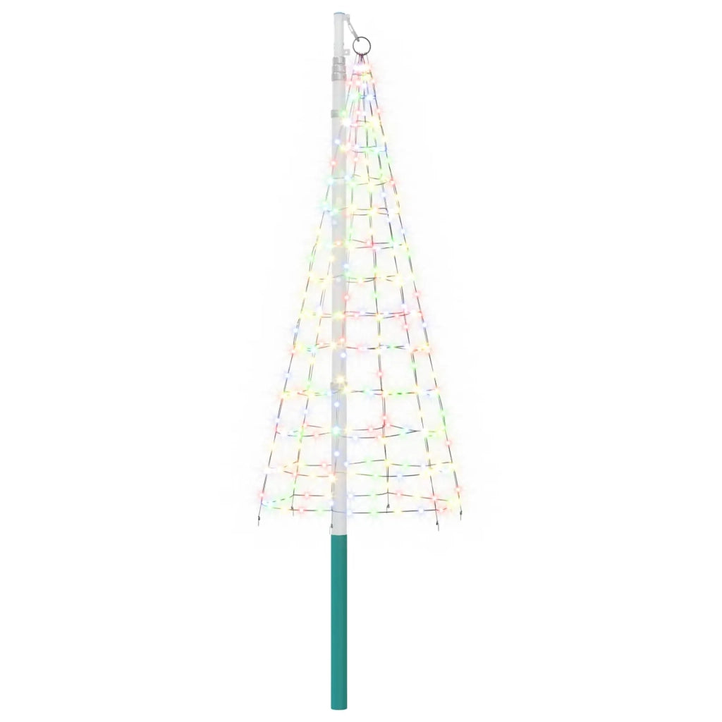 Luci per albero di Natale con picchetti e asta per bandiera 3468886