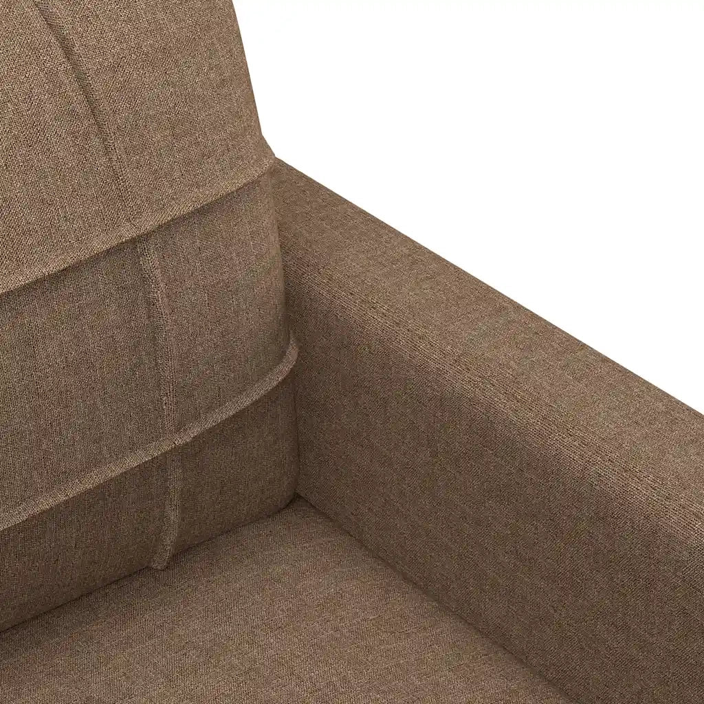 Poltrona | Sedia Relax Marrone 60 cm in Tessuto