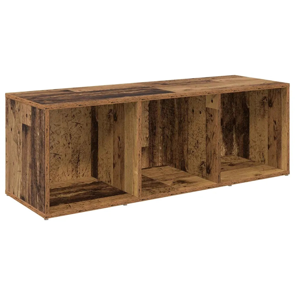 Set mobile TV 3 pz | Armadietto TV | Mobile Porta TV Legno vecchio 37 x 35 x 107 cm
