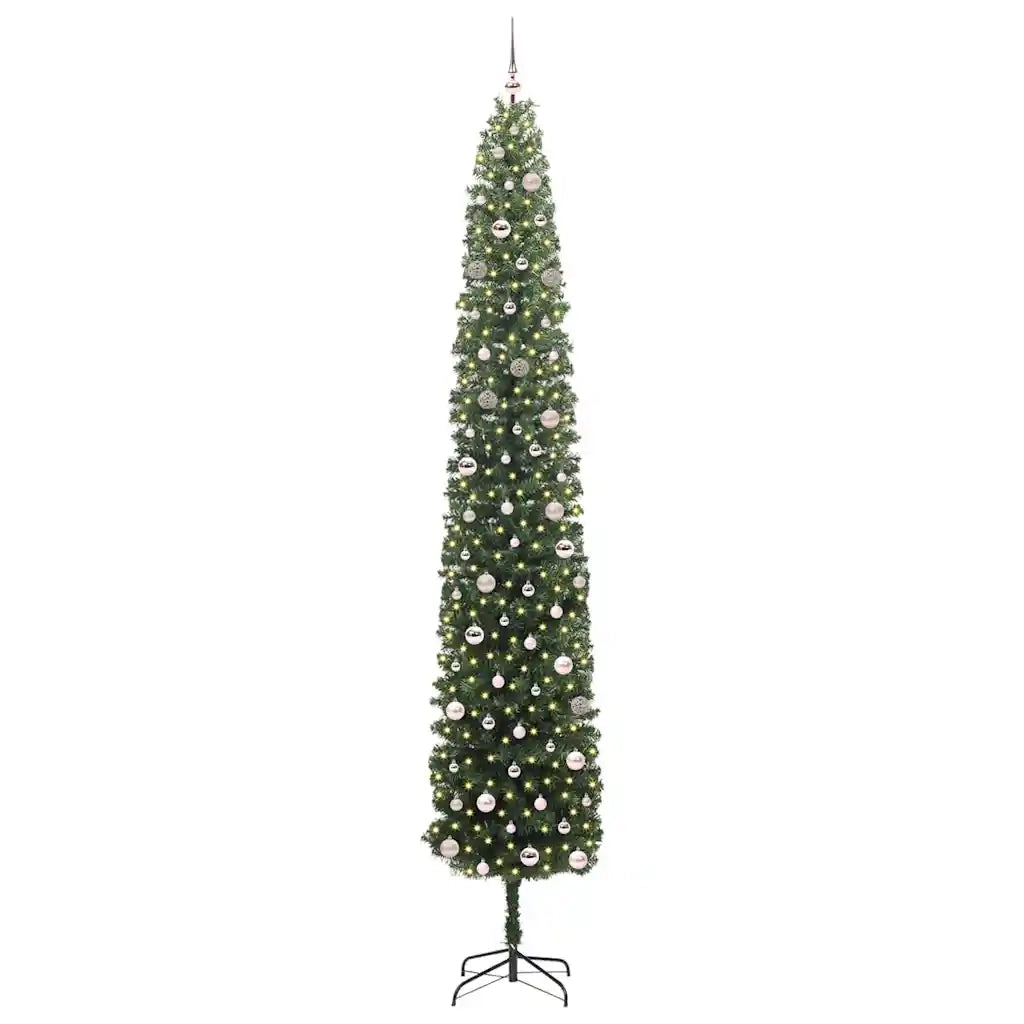 Albero di Natale artificiale con 300 LED Verde 300 cm