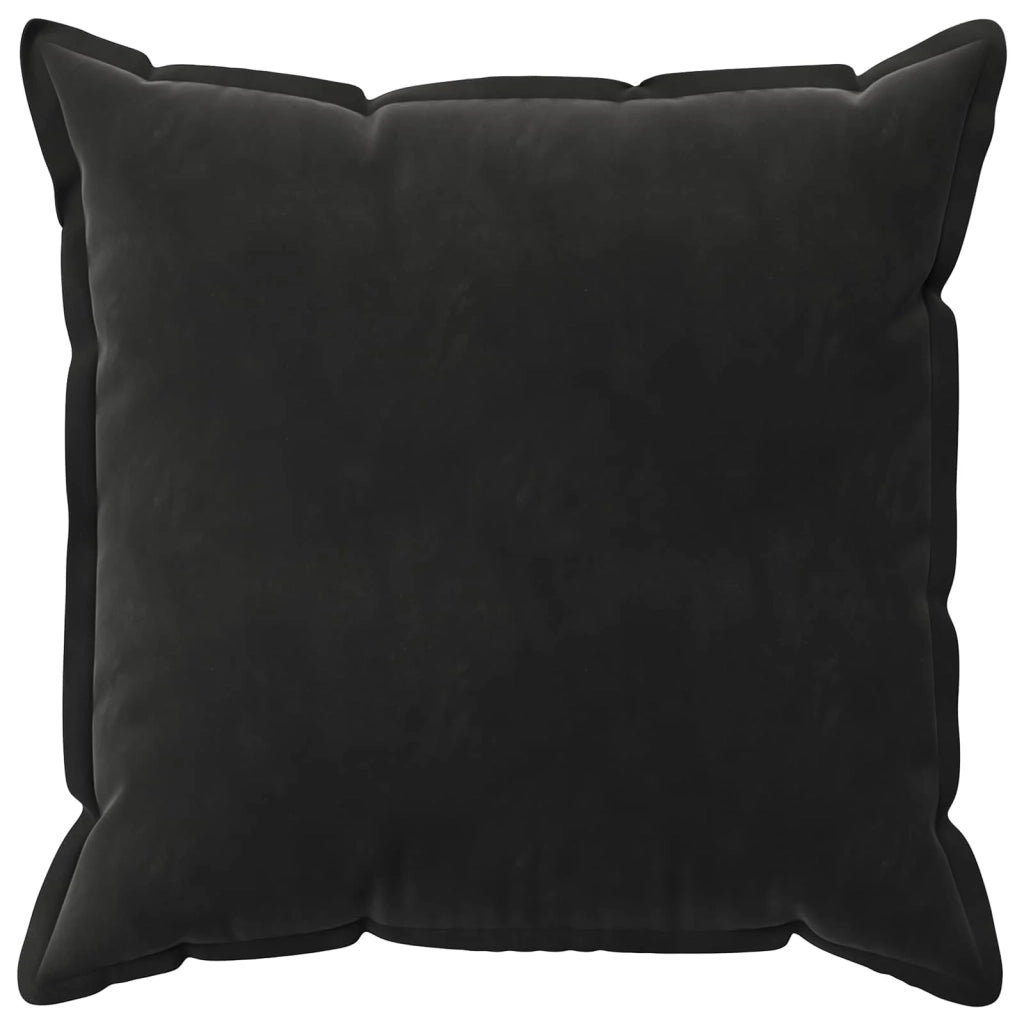 Federa 2 pcs HOUTEN Nero 70 x 70 cm Velluto 921283