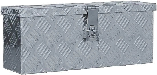 Cassa di stoccaggio multifunzionale in alluminio - Resistente alla ruggine e duraturo per strumenti e trasporto