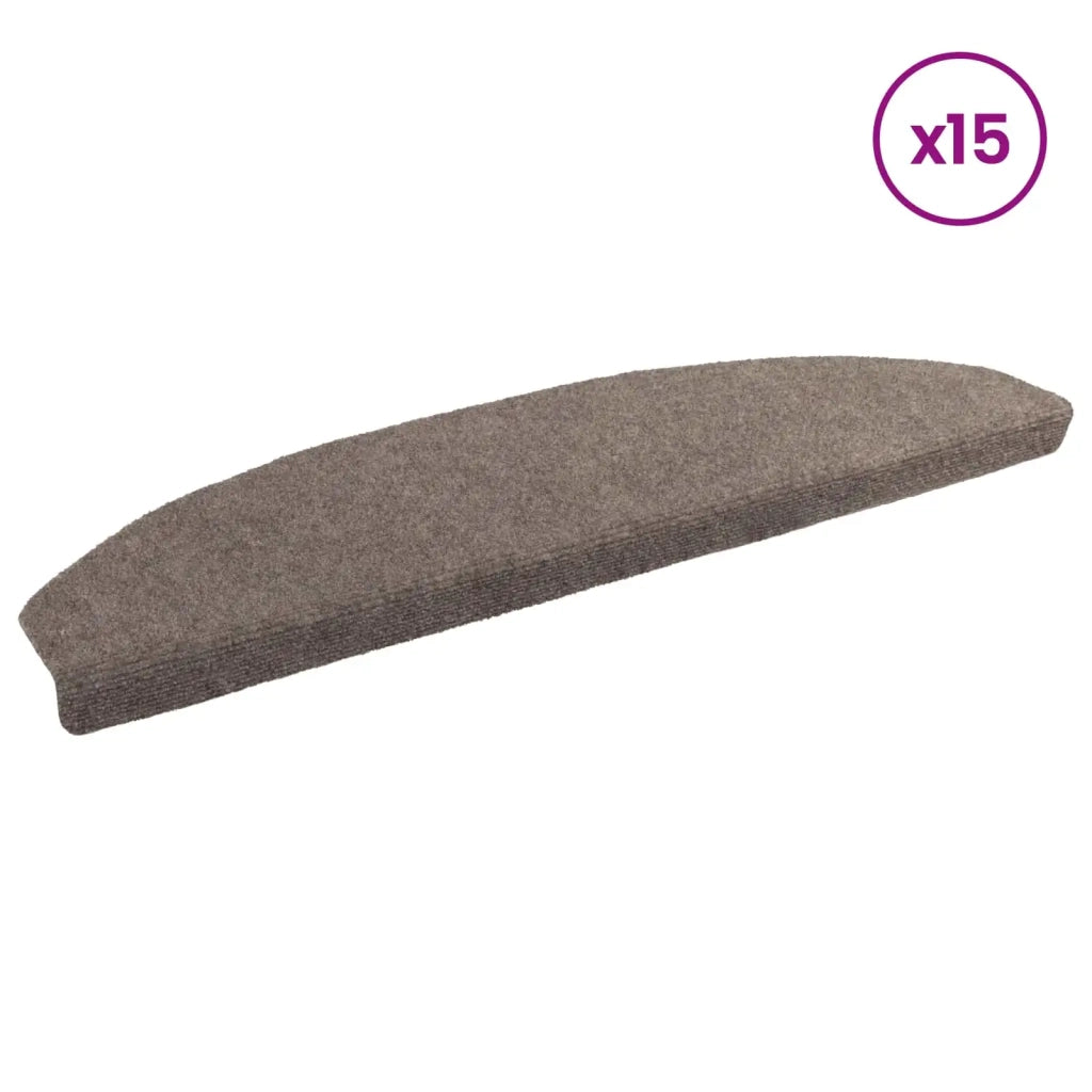 Tappetini per scale autoadesivi 15 pz | Gradini per Scale Moca 80 x 24,5 x 3,5 cm