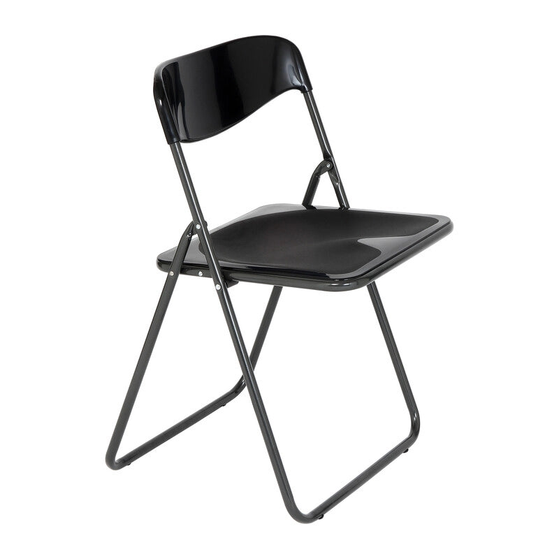 SEDIA PIEGHEVOLE POKER NERO