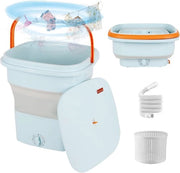Mini Lavatrice 220 V - Lavatrice Mobili Portatile con Capacità di 12 Litri