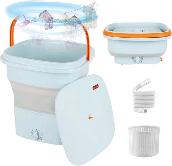 Mini Lavatrice 220 V - Lavatrice Mobili Portatile con Capacità di 12 Litri