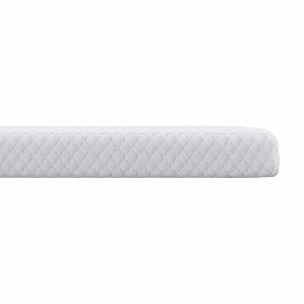 Topper per materasso Bianco 140 x 200 cm Tessuto Jacquard 4106227