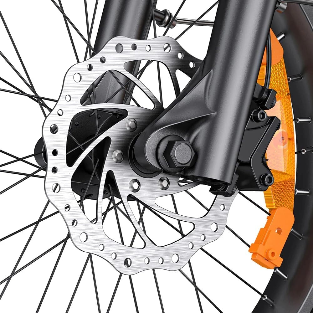 Fat bike elettrica pieghevole L20 3.0 PRO 250W batteria 720Wh 25 km/h autonomia 140 km freni idraulici 180 mm TFT 8A 100Nm motore centrale GPS APP IOT