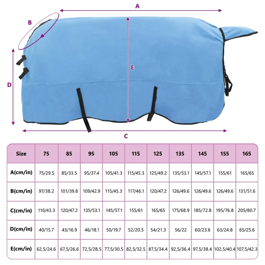 Coperta per Cavalli Aqua Completo 135 cm Poliestere 42013193