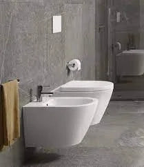 Rak-resort vaso sospeso rimless fissaggi nascosti