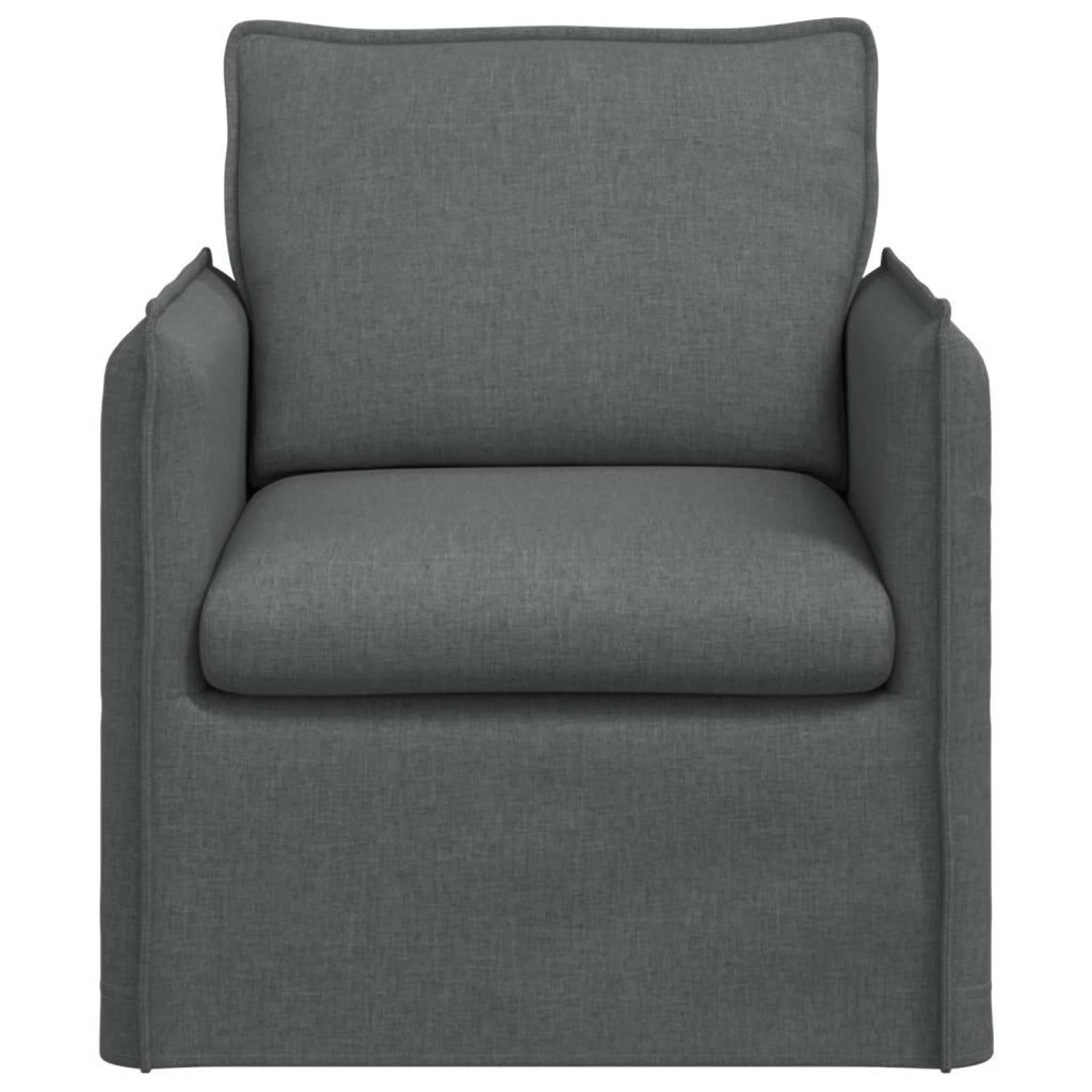 Divano Grigio scuro 75 x 82 x 85 cm Tessuto 42024505