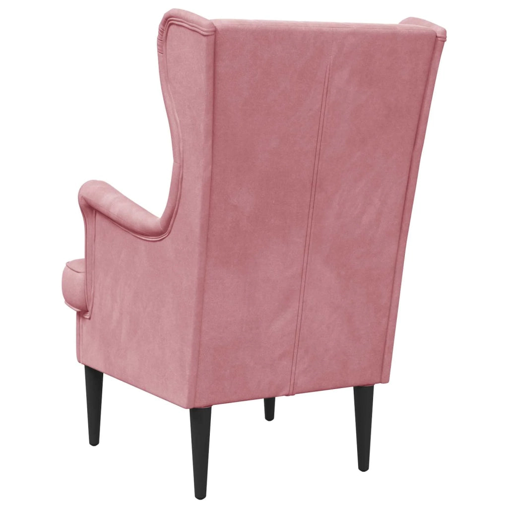Poltrona Rosa Velluto 42029940