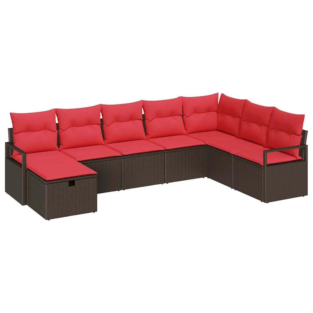 Set di divani con cuscino 6 pcs polyrattan 3360565