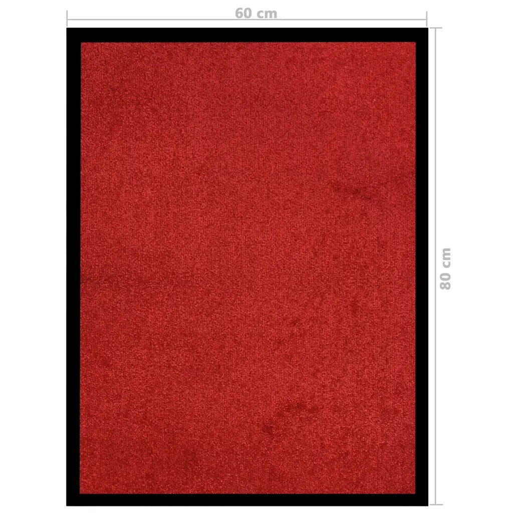 Zerbino | Tappetino Rosso 60x80 cm