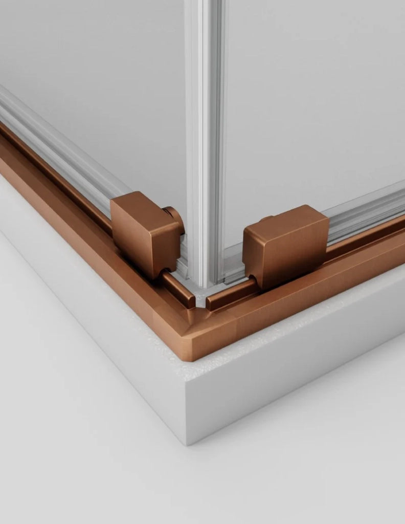 Box doccia ingresso angolare 2+2 ABANTE (TWENTY) 100x80 cm Rame