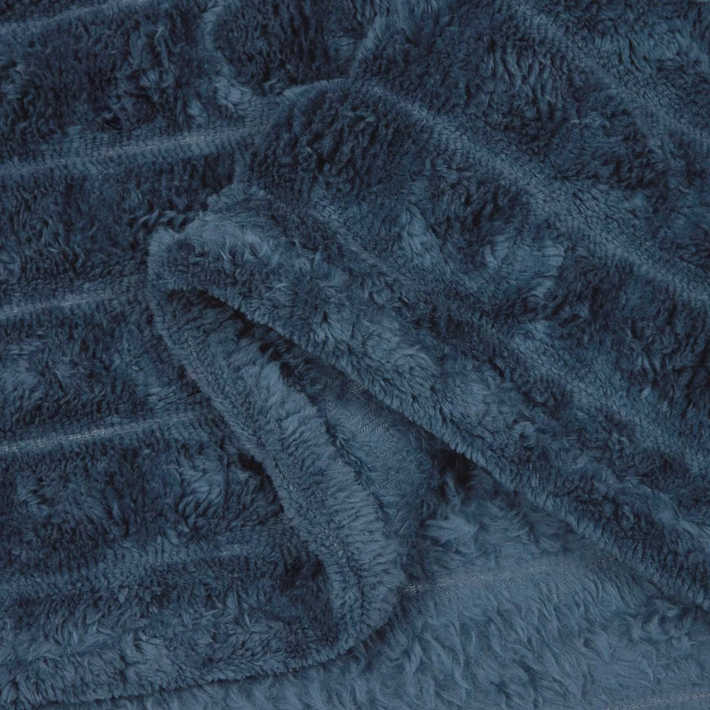 Coperta Blu navy 150 x 130 cm Panno