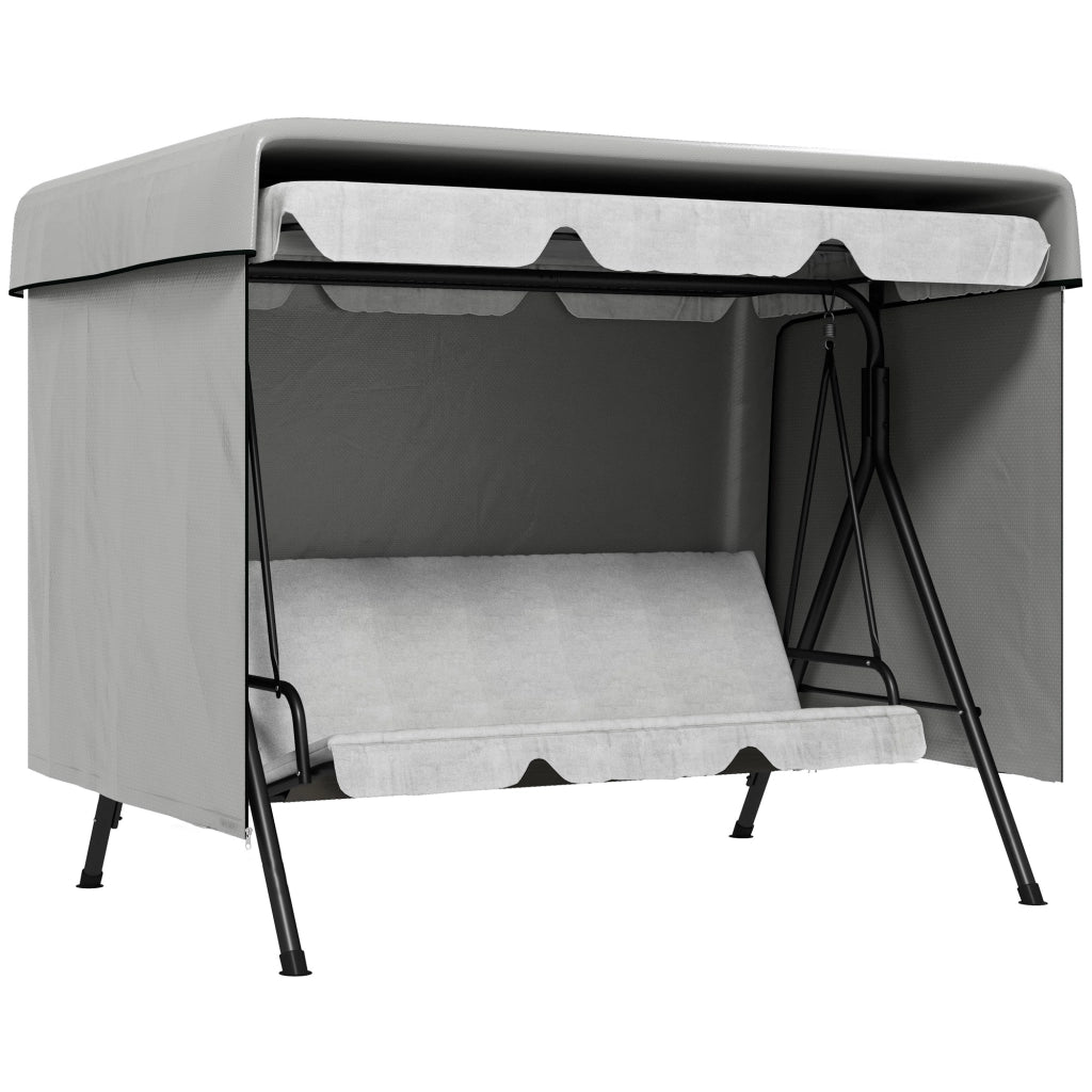 Copertura per Mobili da Giardino ¨C zephmum ¨C Grigio 215x155x150 cm