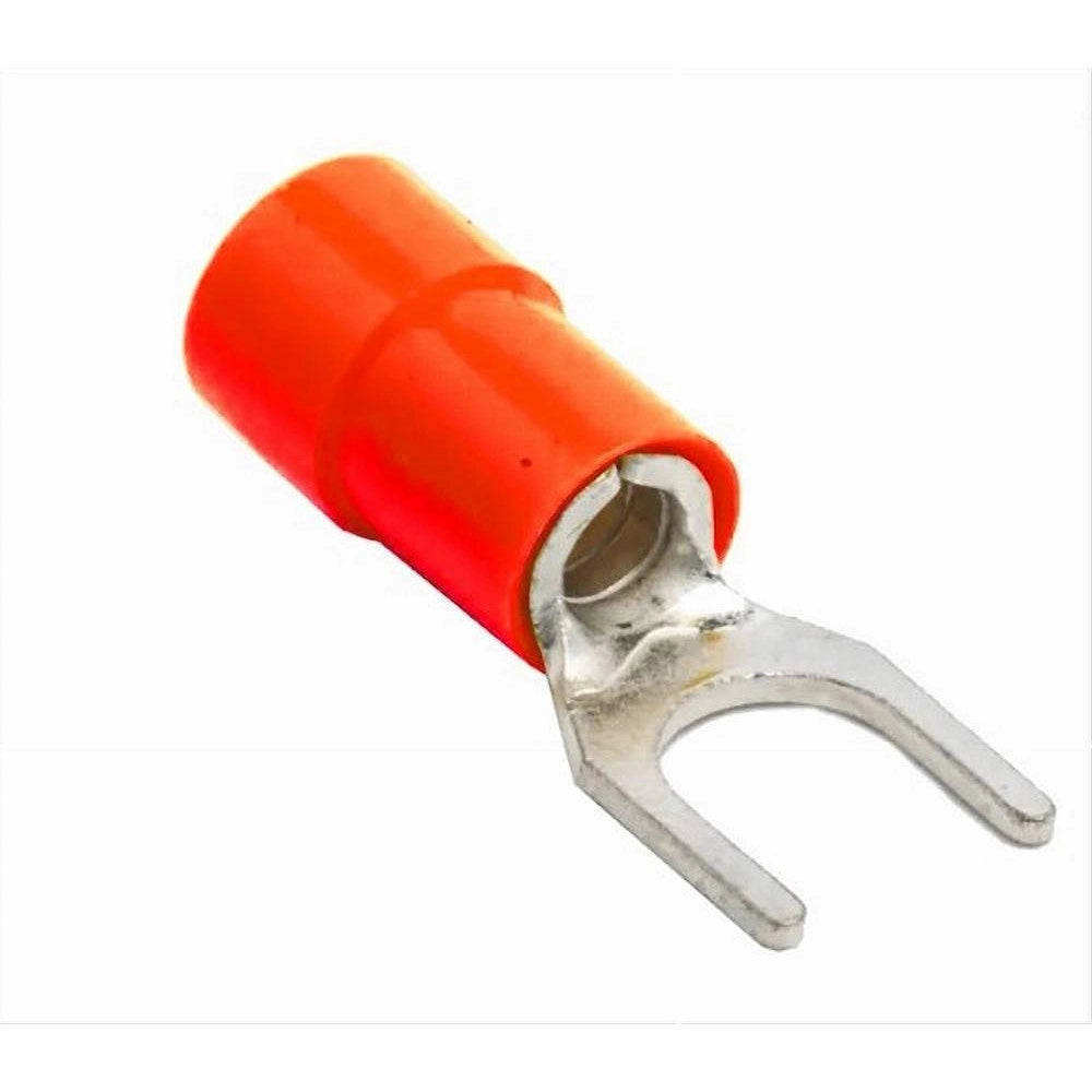 Trade Shop - Set 100pz Capicorda A Forcella A Crimpare Per Cavi 1.5-2.5 Mm² Isolato M4 Sv2-4 -