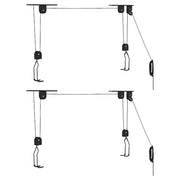 Sollevatori per Bici con Supporto a Soffitto 2 pz 20 kg CFW7242596