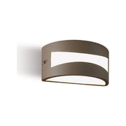 Applique Per Esterni Ed Interni In Alluminio Marrone Led 10 W 700 Lm 3000K Tibet