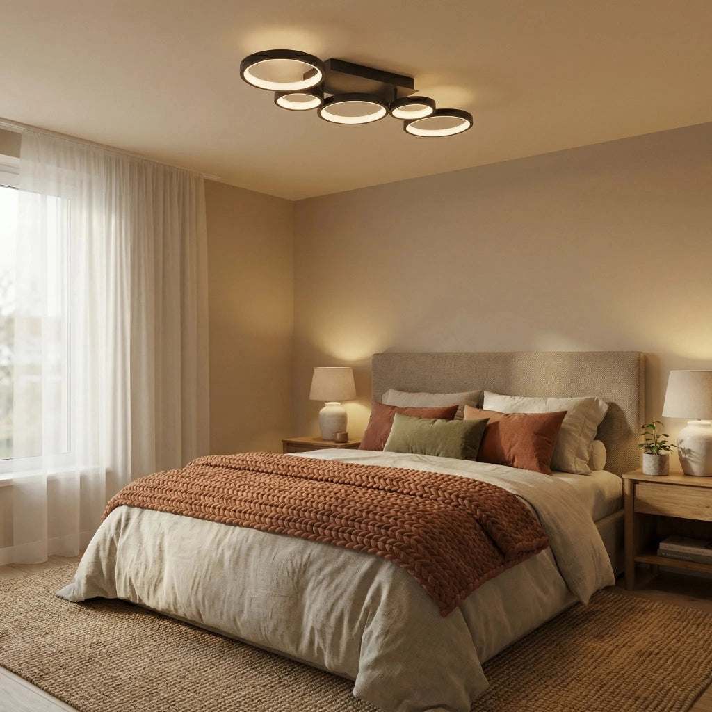 Lampada Da Soffitto Led App1913-c Black
