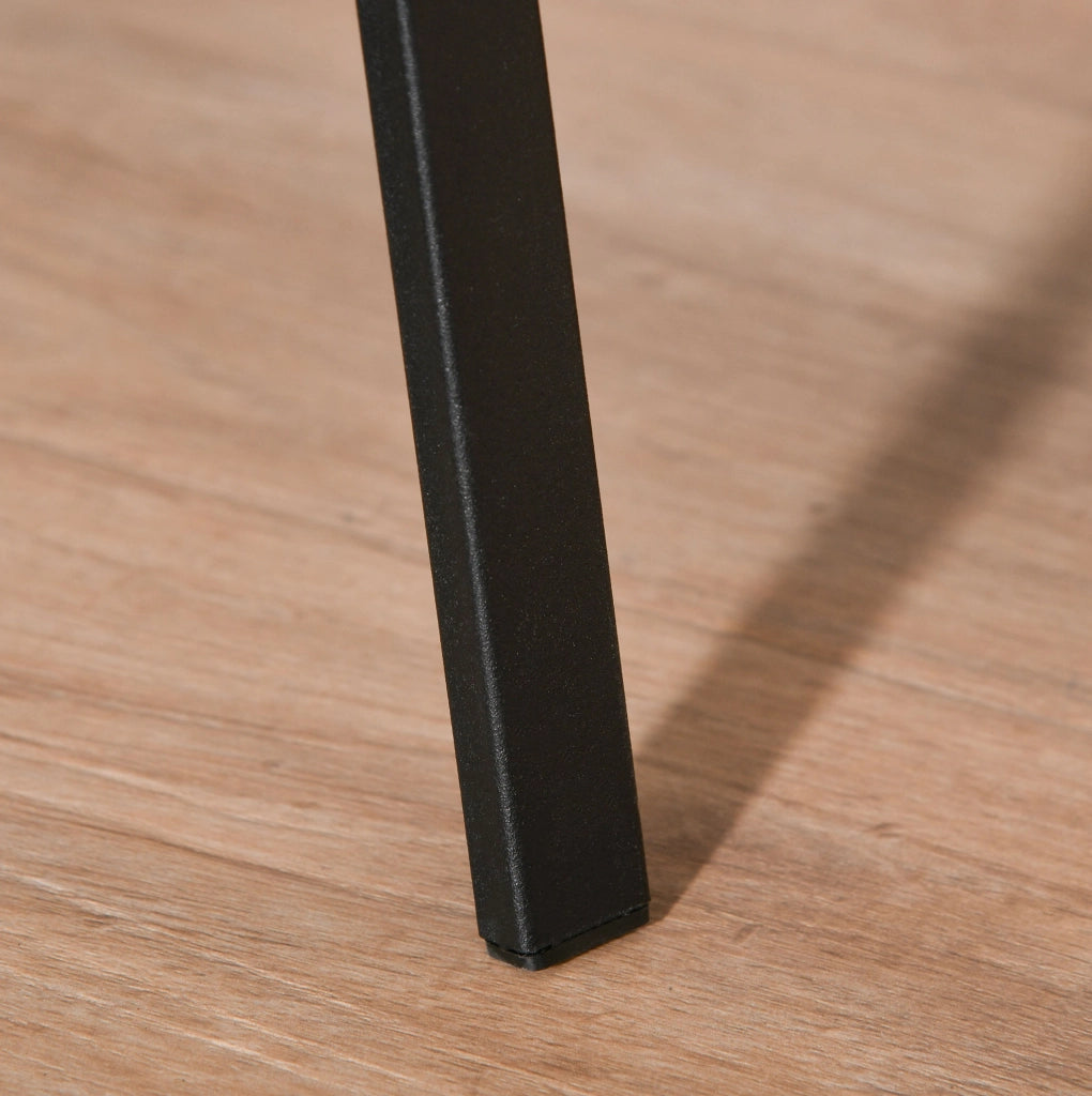 Standgarderobe Kleiderständer 180 cm Schwarz Metall mit 3 Stangen und 8 Haken für Flur