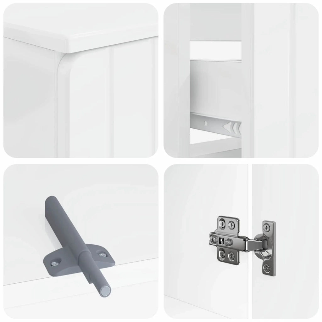 Set di armadietti da bagno in 3 pezzi ZWOLLE 3417841