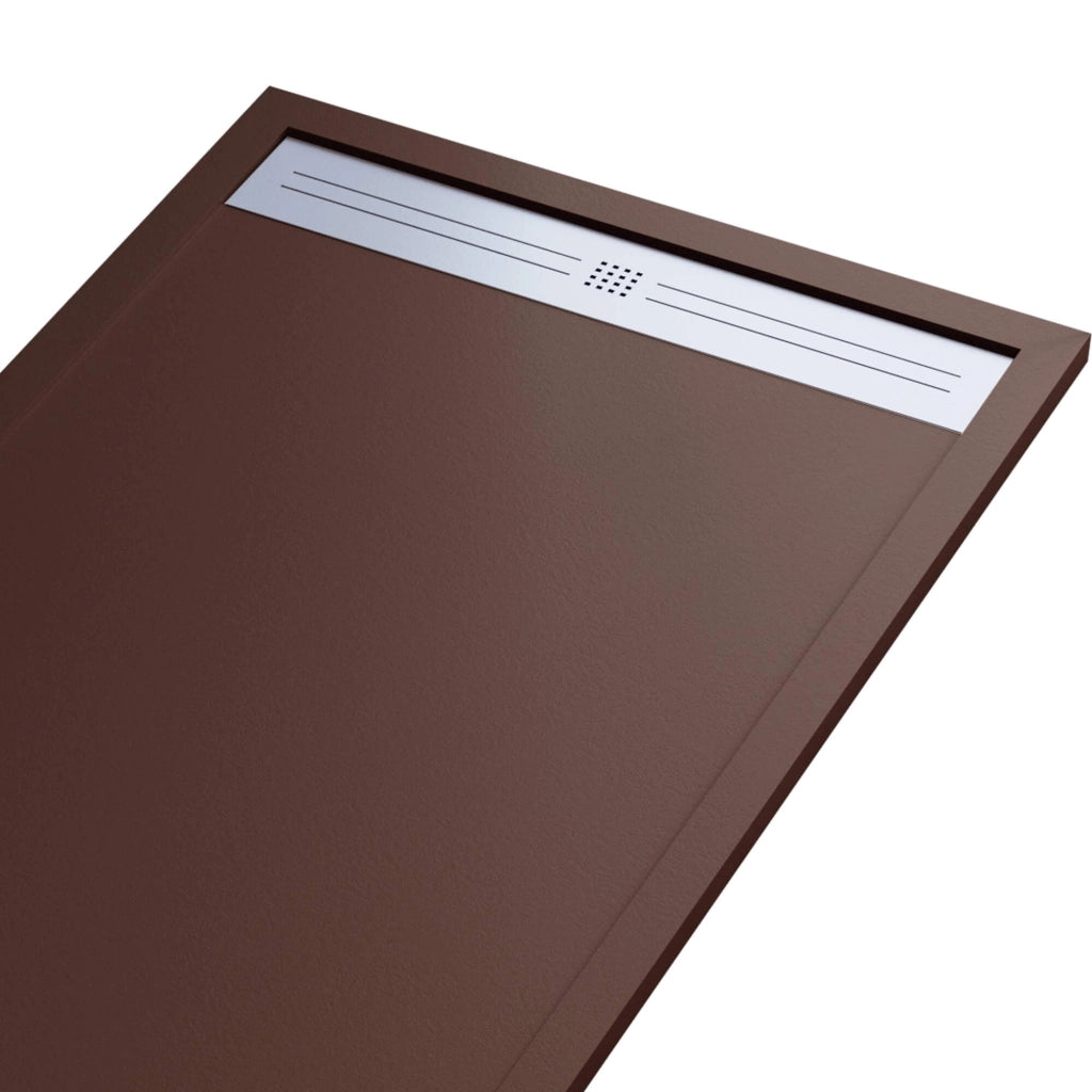 Piatto Doccia 70x180 cm in Pietra Bonussi Trivor Marrone