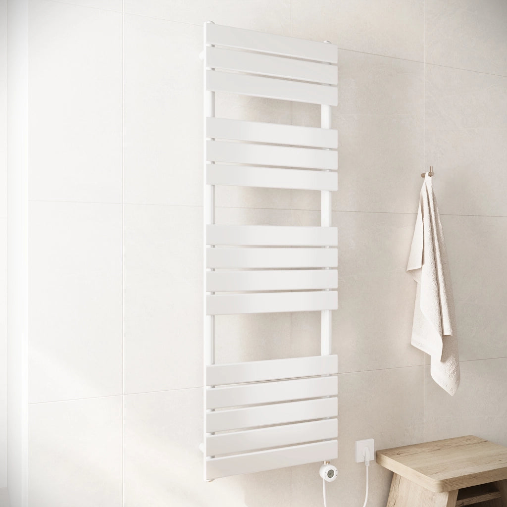 Termoarredo elettrico 1500x500 bianco lucido interasse 450 | Andromeda