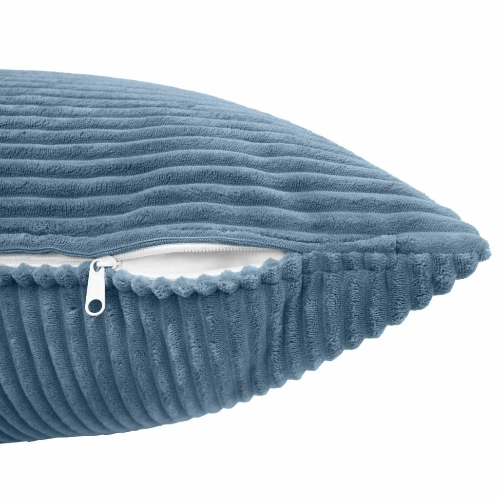 Federa 2 pcs ALMELO Blu 40 x 70 cm corduroy 914495