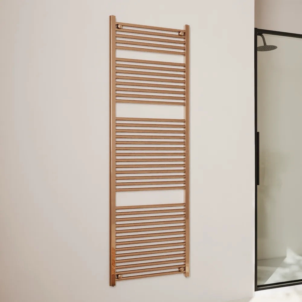 Termoarredo idraulico 1800x500 oro rosa interasse 450 | Polaris