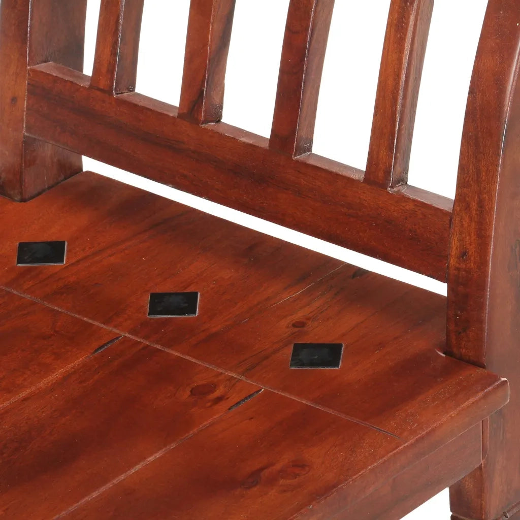 Panca 111 cm in Legno Massello di Acacia CFW5878451