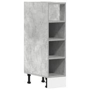 Pensile da cucina | Armadio Inferiore ¡°Riga¡± Grigio Cemento 20x44,5x81,5 cm