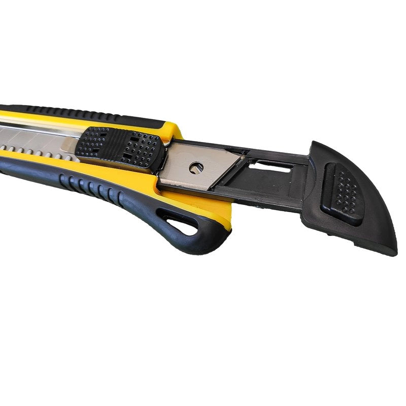 4 Kit Taglierino Cutter Professionale 18mm + 2 Lama di Ricambio