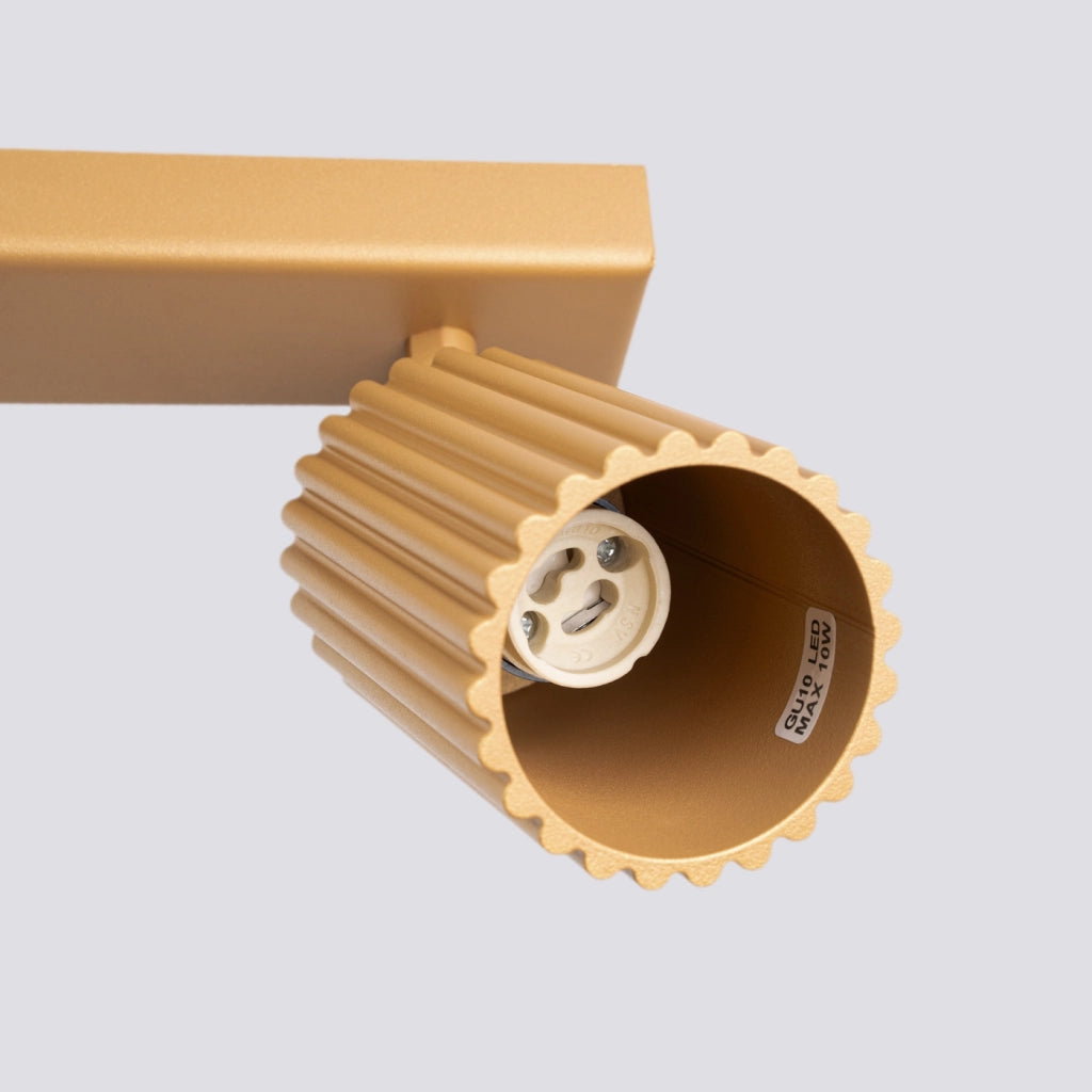 Lampada da soffitto KARBON 4L oro