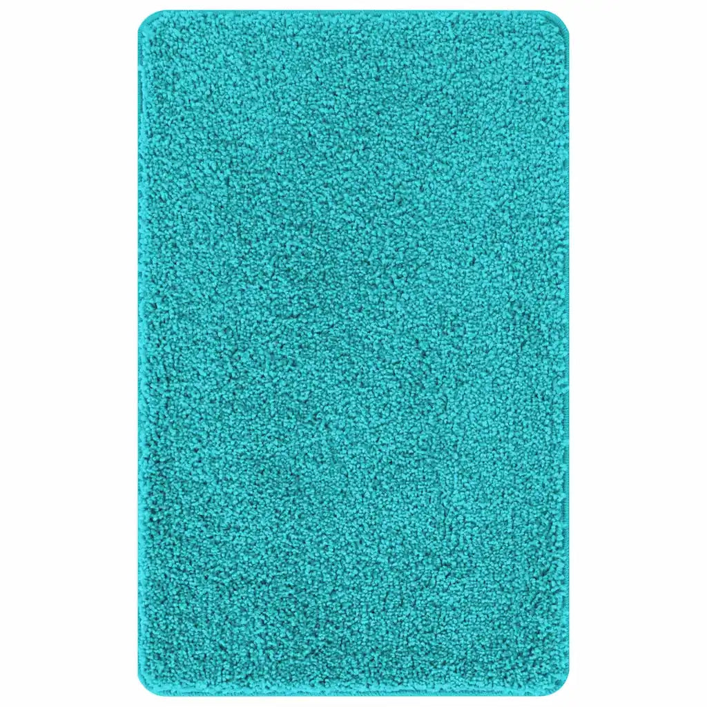 Tappetino da bagno antiscivolo Turchese 60 x 90 cm PP 4019840