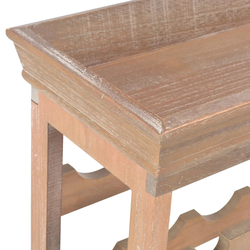 Mobile Portavini Marrone 70x22,5x70,5 cm in MDF 280068