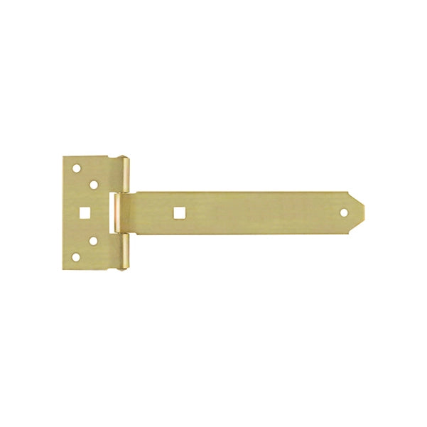 Bandella con cerniera, leggera 250 x 33 x 2,0 mm. - zincato giallo