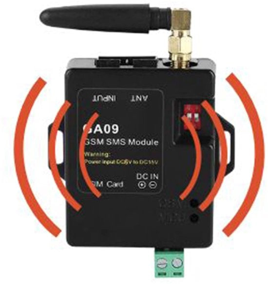 Sistema di Allarme GSM - Ingresso Protetto - Funzione Smart - Nero - Sistema di Sicurezza - Protezione della Casa - Adatto per la Casa