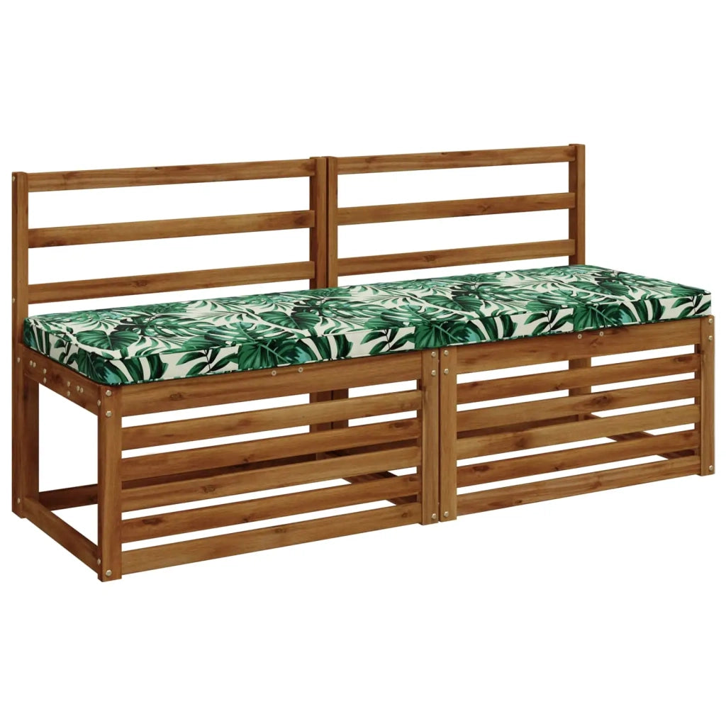 Cuscini per Panchina a 2 Pezzi VUGHT 2 pz 100% Poliestere 951969