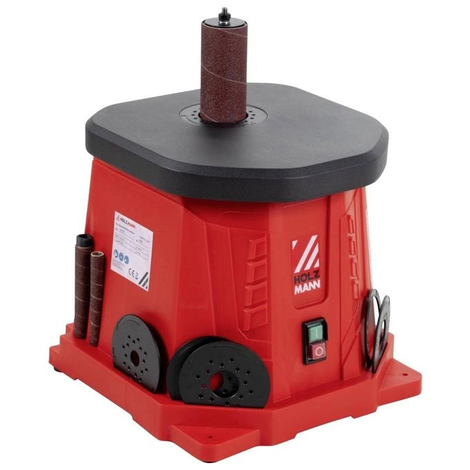 HOLZMAN OSS75A Levigatrice a Cilindro Oscillante 450 W 230 V 2000 U-min con Accessori colore Nero