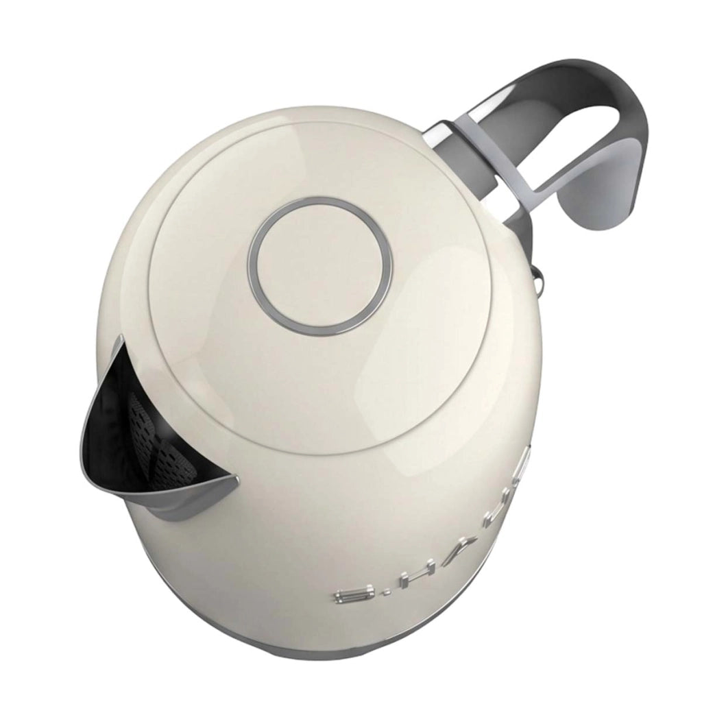 Bollitore Elettrico 1.7L 2200W Inossidabile con Base Girevole Senza Fili 360° Bianco SWISS HAUS